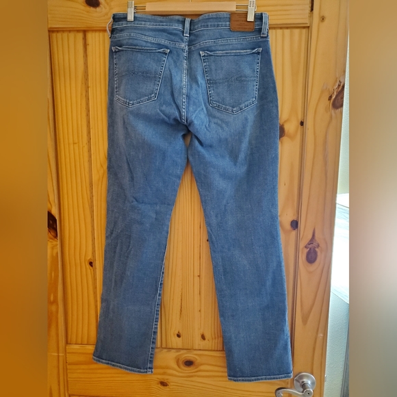 Lucky Brand Candiani Denim Sweet Straight Ankle Mid-Rise Jeans - Picture 2 of 3